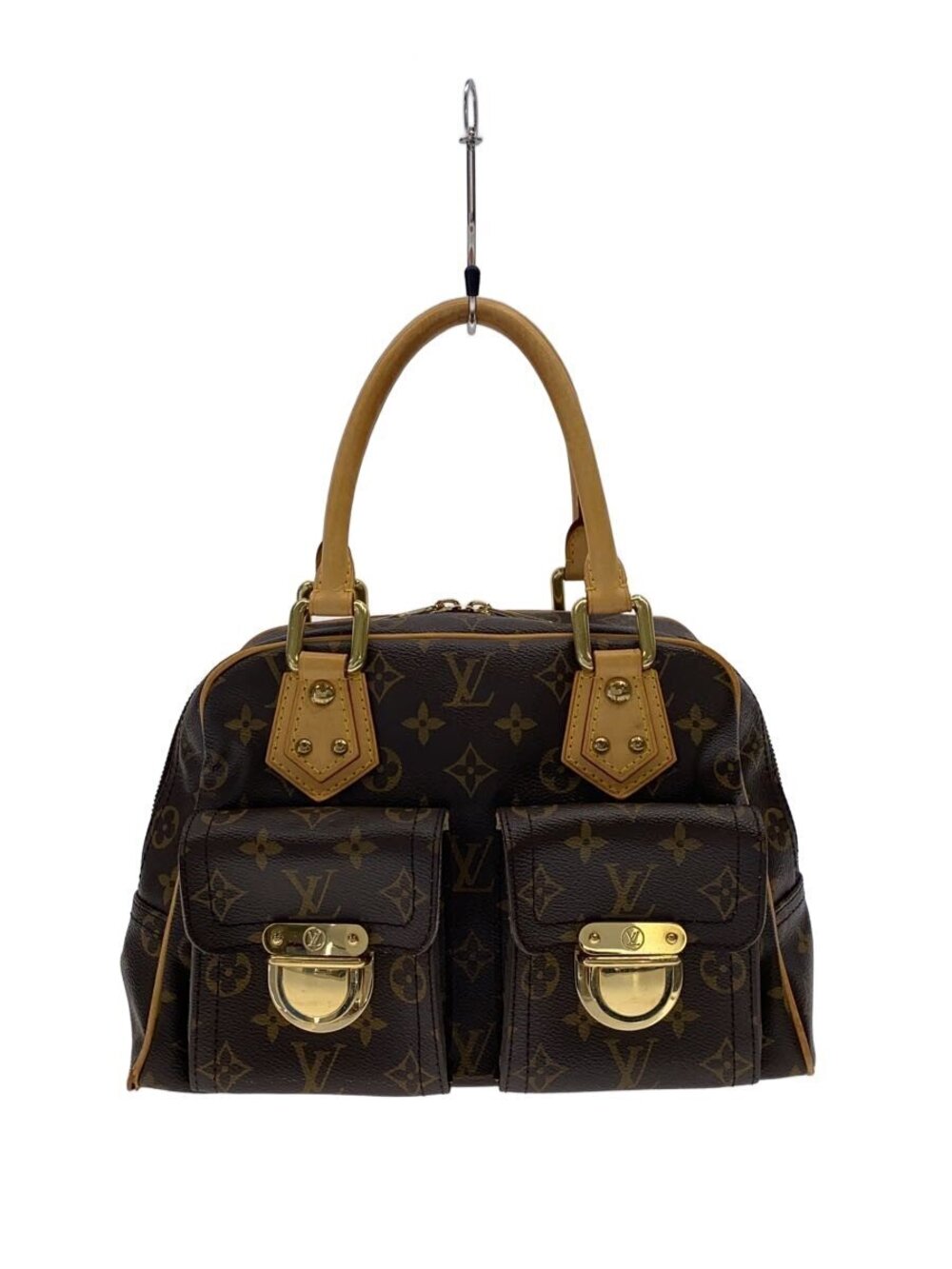 LOUIS VUITTON Manhattan Monogram Canvas Brown All over
